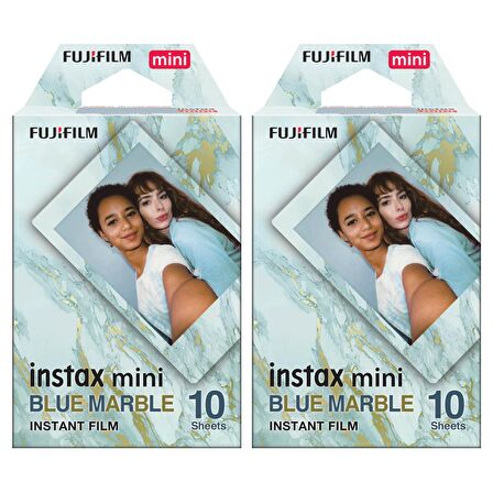 Instax mini Blue Marble 10x2 Film Seti