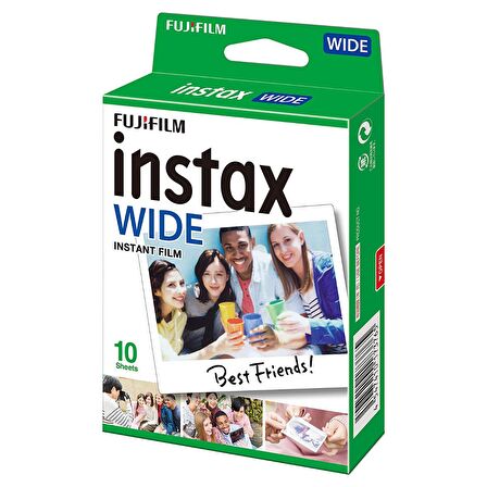 Instax Wide Link Gri Akıllı Telefon Yazıcısı ve 10'lu Film