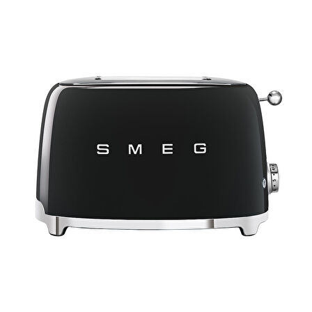 Smeg Siyah Kettle ve 1x2 Ekmek Kızartma Makinesi Seti