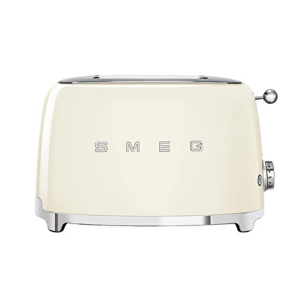 Smeg Krem Kettle ve 1x2 Ekmek Kızartma Makinesi Seti