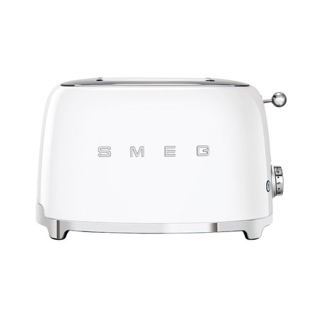 Smeg Beyaz Kettle-1x2 Ekmek Kızartma Makinesi ve Narenciye Sıkacağı Seti