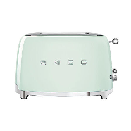 Smeg Pastel Yeşil Kettle-1x2 Ekmek Kızartma Makinesi ve Narenciye Sıkacağı Seti