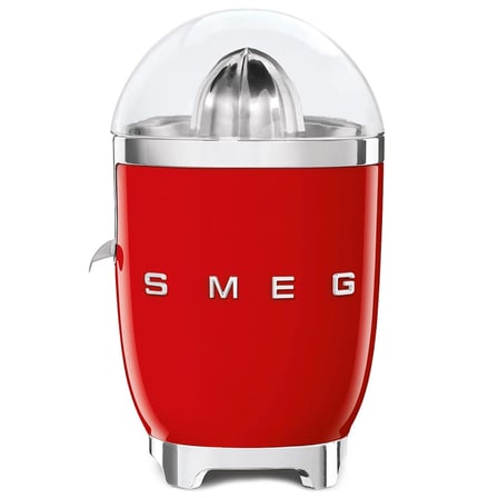 Smeg Kırmızı Kettle-1x2 Ekmek Kızartma Makinesi ve Narenciye Sıkacağı Seti