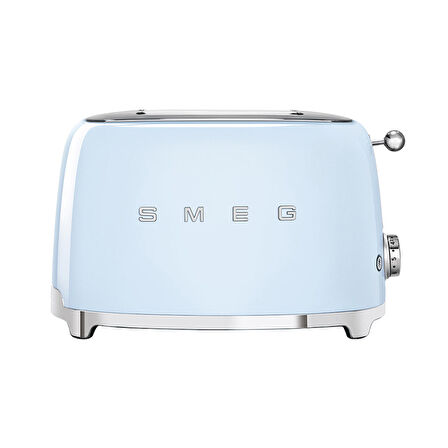 Smeg Pastel Mavi Kettle-1x2 Ekmek Kızartma Makinesi ve Narenciye Sıkacağı Seti