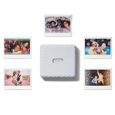 Instax Wide Link Beyaz Akıllı Telefon Yazıcısı ve Hediye Seti 2