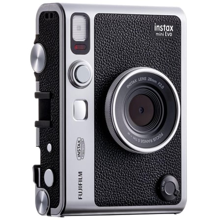 Instax Mini Evo Siyah Fotoğraf Makinesi ve 20'li Film