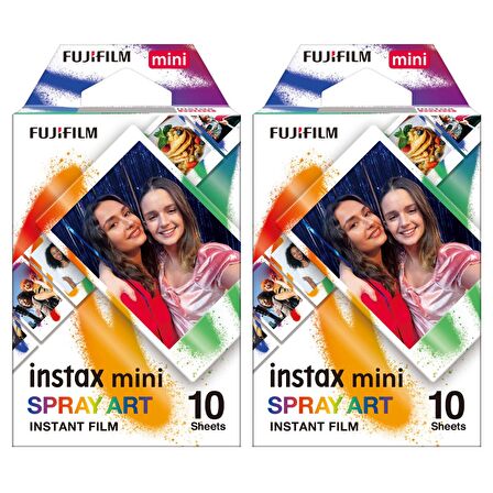 Instax mini Spray Art 10x2 Film Seti