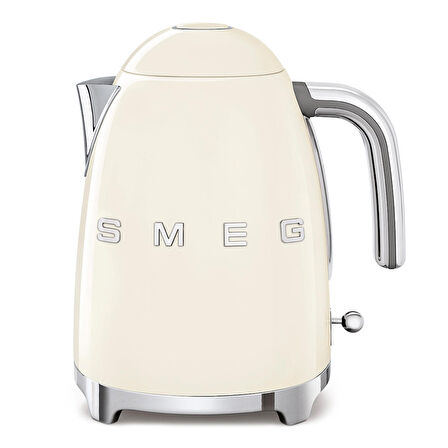 Smeg 50's Style Krem Kettle - 1x2 Ekmek Kızartma Makinesi Ve Filtre Kahve Makine Seti