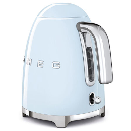 Smeg 50's Style Pastel Mavi Kettle - 1x2 Ekmek Kızartma Makinesi Ve Filtre Kahve Makine Seti