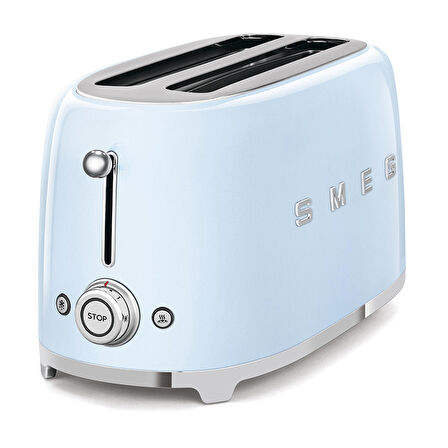 Smeg 50's Style Pastel Mavi Kettle - 1x2 Ekmek Kızartma Makinesi Ve Filtre Kahve Makine Seti