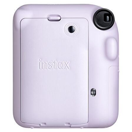 Instax mini 12 Lila Fotoğraf Makinesi ve 4'lü Renkli Lens Seti