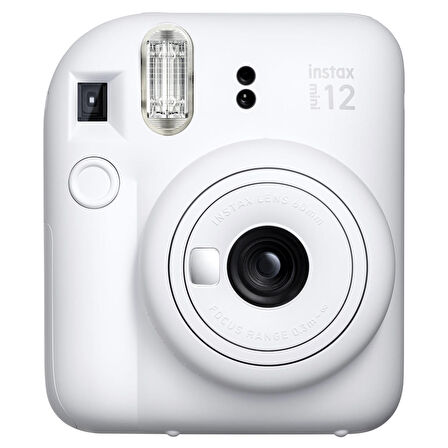 Instax mini 12 Beyaz Fotoğraf Makinesi ve 28'li Mini Albüm Seti