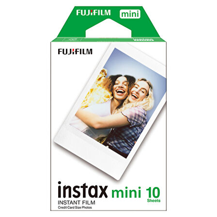 Instax mini 12 Mavi Fotoğraf Makinesi-Çerçeve ve 10'lu mini Film Seti