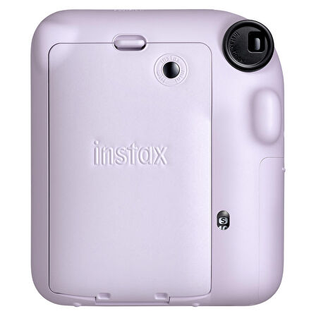 Instax mini 12 Lila Fotoğraf Makinesi-10'lu Film ve Şeffaf Kılıf Seti