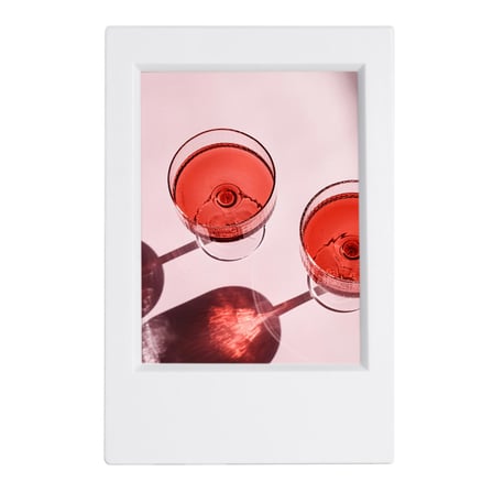 Instax mini 12 Beyaz Fotoğraf Makinesi-20'li Film-Çerçeve-Kare Albüm ve Deri Kılıf Seti