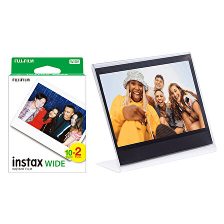 Instax Wide 20'li Film ve Pleksi Çerçeve