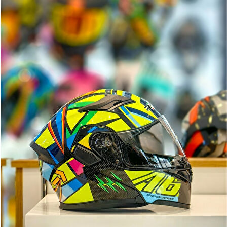 RHKC 902 Çene Açılır Vizörlü Kask Enso