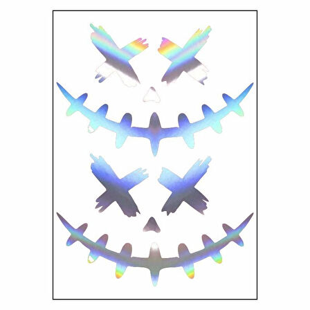 Gogo A4 Sticker Set Hologram Joker-113