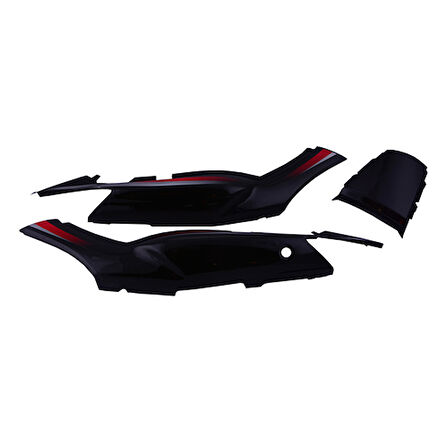 Monero Arka Grenaj Takımı Siyah - Honda CBF 150