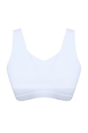 Kadın Beyaz Toparlayıcı Büstiyer 4051b