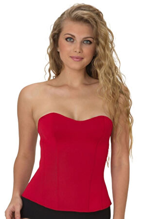 Kadın Kırmızı Bel Korse 9155