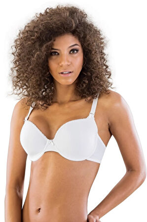 Kadın  Beyaz Toparlayıcı Sütyen 130