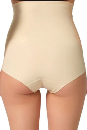 Kadın Ten Toparlayıcı Desenli Slip Korse 2920t