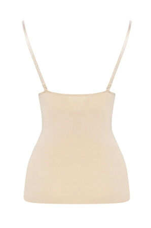 Kadın Ten Agraflı Göğsü Açık Atlet Korse 2030