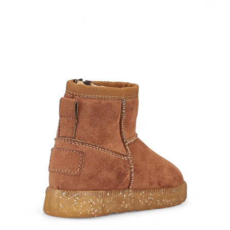 140 Kız Bebek İçi Tüylü Işıklı Bot