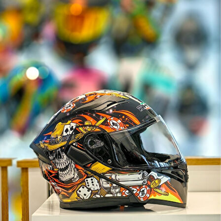 RHKC 902 Çene Açılır Vizörlü Kask İskelet