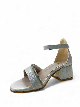 706 Kız Çocuk Okul Öncesi Topuklu Abiye Ayakkabı