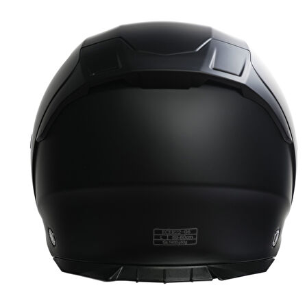 Beon B-203 Çenesiz Vizörlü Yazlık Kask FY01 Mat Siyah