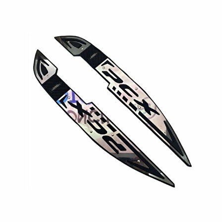 Gogo Ayak Basamak Takımı Krom - Honda PCX (2021-2024)