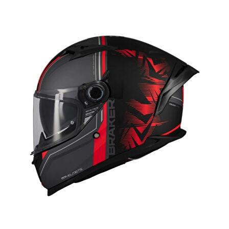 MT Braker SV FF128SV Charm B5 Mat Full Face Motosiklet Kaskı