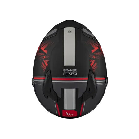 MT Braker SV FF128SV Charm B5 Mat Full Face Motosiklet Kaskı