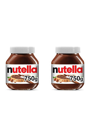 Kakaolu Fındık Kreması Cam Kavanoz 2 Ad X 750 Gr