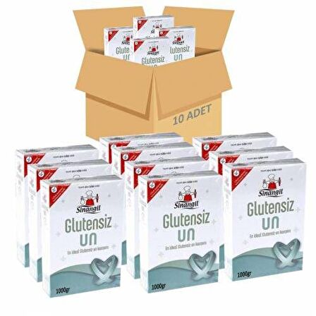 Sinangil Glutensiz Un 1 kg 10 Adet