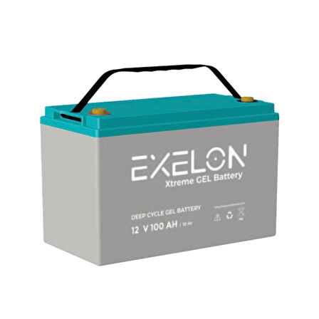 Exelon 12 Volt 100 Amper Jel Akü