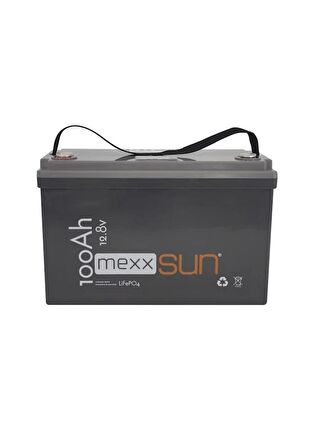 MEXXSUN Lityum Akü 12,8V 100Ah (LiFePo4) 1280Wh