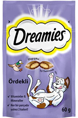 Dreamies Ördekli Kedi Ödül Maması 24x60gr