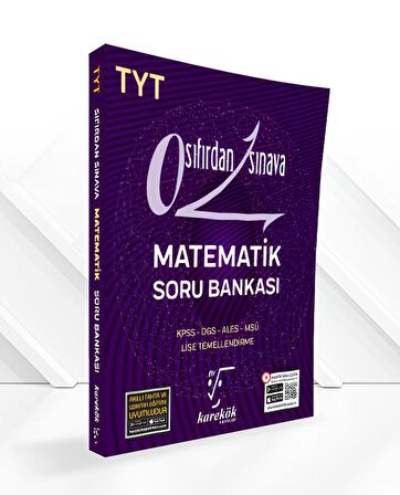 Yeni Müf. Karekök Yayınları Güncel TYT Sıfırda Sınava Matematik Soru Bankası