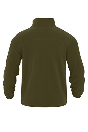 Genıus Store Erkek Polar Bato Yaka Tam Fermuarlı Cepli Polar BATO-POLAR