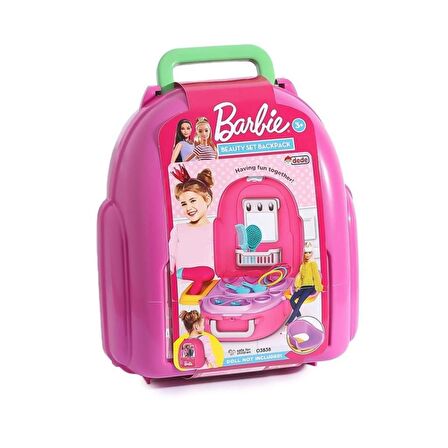 03838 Barbie Güzellik Seti Sırt Çantası -Dede