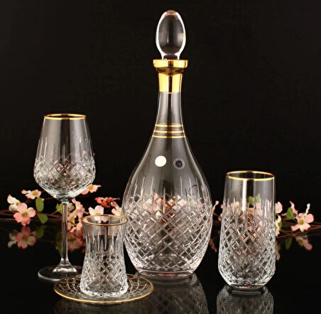 SOFRA TAKIMI ALLEGRA SERİ ALFA ALTIN DEKOR 49 PARÇA 12 KİŞİLİK