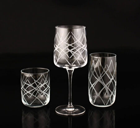 SOFRA TAKIMI HD LEYLA DEKOR (112-805-229) 18 PARÇA 6 KİŞİLİK