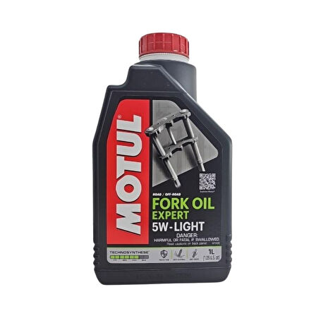 Motul Fork Oil Expert Amortisör Yağı 5W Light 1 Lt.