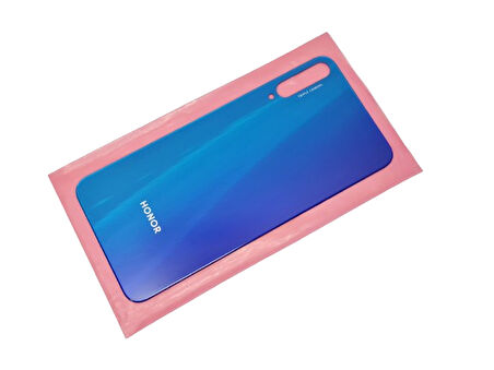 Tkgz Huawei Uyumlu Honor Play 3 Arka Pil Batarya Kapağı Mavi