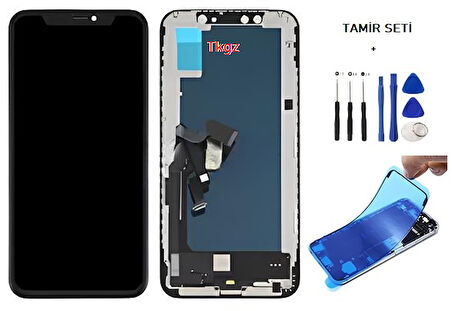 iPhone XS Lcd Ekran Dokunmatik Orijinal Kalite (GX MARKA ) + TAMİR SETİ + TOZ BANTI