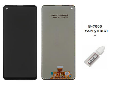 Samsung Galaxy A21s SM-A217 Lcd Ekran Dokunmatik Orijinal Kalite + B-7000