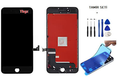 iPhone 7 PLUS Lcd Ekran Dokunmatik Orijinal Kalite + TAMİR SETİ + TOZ BANTI SİYAH